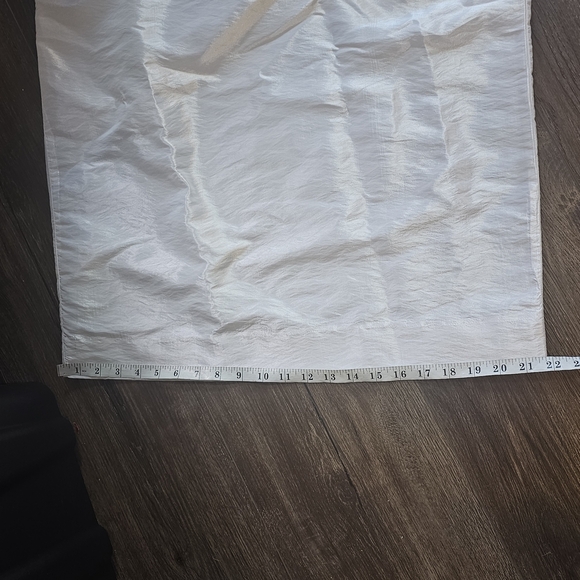 Free People Jade Jumpsuit Ivory Sz S Wide Leg Waist Tie Halter Vacation Resort - Picture 13 of 16